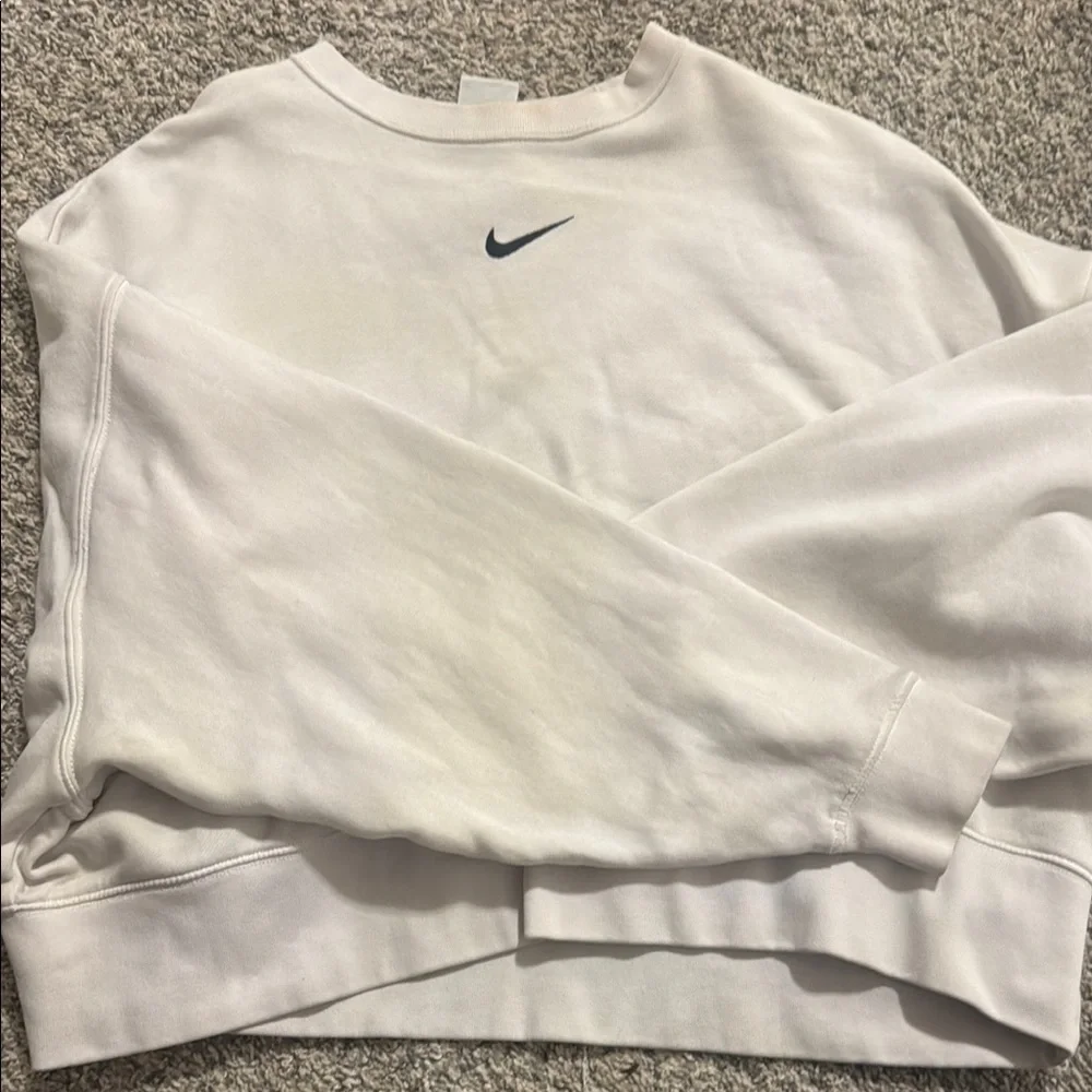 Nike Cream Sweatshirt - Picture 1 of 1